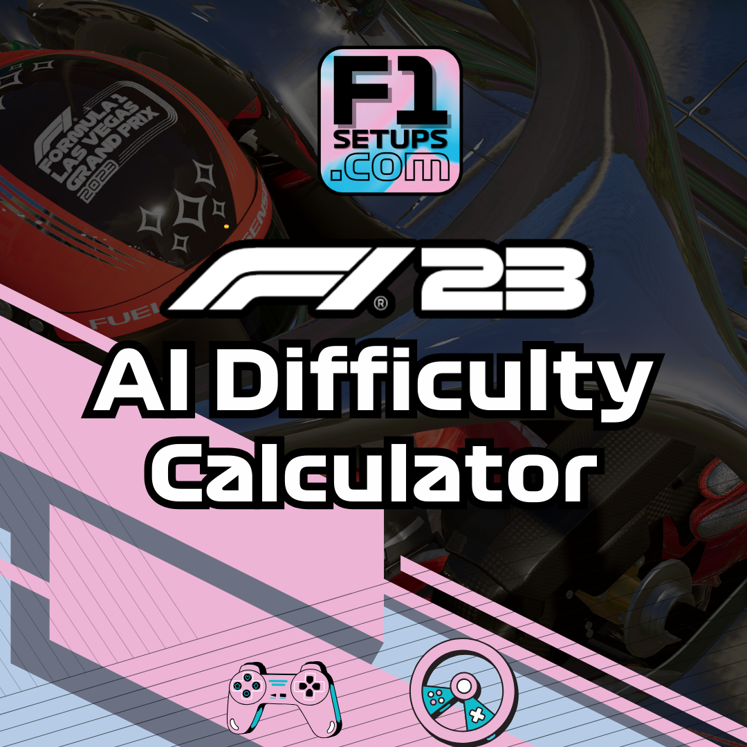 F1 23 AI Difficulty Calculator F1Setups