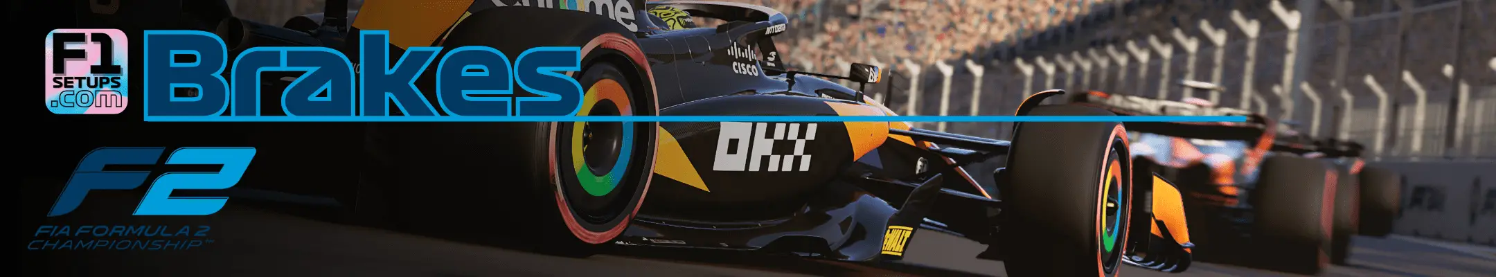 F2 2023 Monaco Brakes Setup